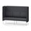 Modulsofa Adapt 180 høy rygg sidepaneler sh45 h128