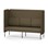 Modulsofa Adapt 180 høy rygg sidepaneler sh45 h128