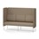 Modulsofa Adapt 180 høy rygg sidepaneler sh45 h128
