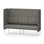 Modulsofa Adapt 180 høy rygg sidepaneler sh45 h128