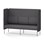 Modulsofa Adapt 180 høy rygg sidepaneler sh45 h128