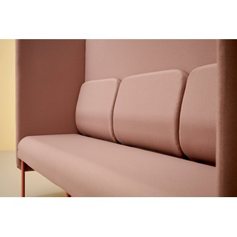 Modulsofa Adapt 180 høy rygg sidepaneler sh45 h128