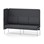 Modulsofa Adapt 180 høy rygg sidepanel høyre sh45 h128