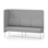 Modulsofa Adapt 180 høy rygg sidepanel høyre sh45 h128