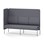 Modulsofa Adapt 180 høy rygg sidepanel høyre sh45 h128