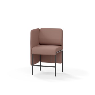 Modulsofa Adapt 60 lav rygg sidepanel høyre sh65 h108