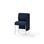 Modulsofa Adapt 60 lav rygg sidepanel venstre sh65 h108
