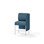 Modulsofa Adapt 60 lav rygg sidepanel venstre sh65 h108