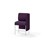 Modulsofa Adapt 60 lav rygg sidepanel venstre sh65 h108