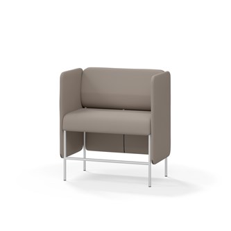 Modulsofa Adapt 90 lav rygg sidepaneler sh65 h108
