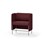 Modulsofa Adapt 90 lav rygg sidepaneler sh65 h108