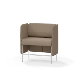 Modulsofa Adapt 90 lav rygg sidepaneler sh65 h108