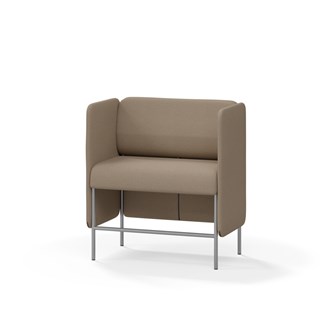 Modulsofa Adapt 90 lav rygg sidepaneler sh65 h108