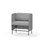 Modulsofa Adapt 90 lav rygg sidepaneler sh65 h108