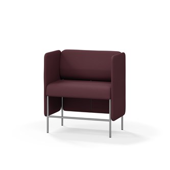 Modulsofa Adapt 90 lav rygg sidepaneler sh65 h108
