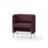 Modulsofa Adapt 90 lav rygg sidepaneler sh65 h108