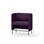 Modulsofa Adapt 90 lav rygg sidepaneler sh65 h108