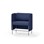 Modulsofa Adapt 90 lav rygg sidepaneler sh65 h108