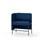 Modulsofa Adapt 90 lav rygg sidepanel høyre sh65 h108