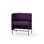 Modulsofa Adapt 90 lav rygg sidepanel høyre sh65 h108