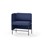 Modulsofa Adapt 90 lav rygg sidepanel høyre sh65 h108
