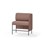Modulsofa Adapt 90 lav rygg sidepanel venstre sh65 h108