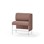 Modulsofa Adapt 90 lav rygg sidepanel venstre sh65 h108