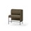 Modulsofa Adapt 90 lav rygg sidepanel venstre sh65 h108