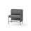 Modulsofa Adapt 90 lav rygg sidepanel venstre sh65 h108