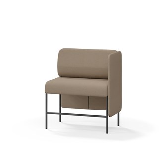 Modulsofa Adapt 90 lav rygg sidepanel venstre sh65 h108