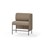 Modulsofa Adapt 90 lav rygg sidepanel venstre sh65 h108