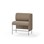 Modulsofa Adapt 90 lav rygg sidepanel venstre sh65 h108