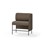 Modulsofa Adapt 90 lav rygg sidepanel venstre sh65 h108