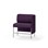 Modulsofa Adapt 90 lav rygg sidepanel venstre sh65 h108