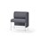 Modulsofa Adapt 90 lav rygg sidepanel venstre sh65 h108