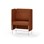 Modulsofa Adapt 90 medium rygg sidepaneler sh65 h128