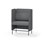 Modulsofa Adapt 90 medium rygg sidepaneler sh65 h128