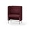 Modulsofa Adapt 90 medium rygg sidepaneler sh65 h128