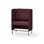 Modulsofa Adapt 90 medium rygg sidepaneler sh65 h128
