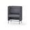 Modulsofa Adapt 90 medium rygg sidepaneler sh65 h128