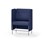 Modulsofa Adapt 90 medium rygg sidepaneler sh65 h128