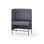 Modulsofa Adapt 90 medium rygg sidepanel høyre sh65 h128