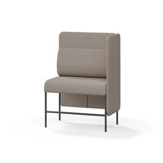 Modulsofa Adapt 90 medium rygg sidepanel venstre sh65 h128