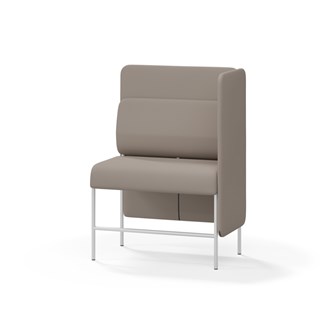 Modulsofa Adapt 90 medium rygg sidepanel venstre sh65 h128