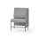 Modulsofa Adapt 90 medium rygg sidepanel venstre sh65 h128