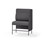 Modulsofa Adapt 90 medium rygg sidepanel venstre sh65 h128