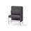Modulsofa Adapt 90 medium rygg sidepanel venstre sh65 h128