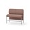 Modulsofa Adapt 120 lav rygg sh65 h108