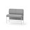 Modulsofa Adapt 120 lav rygg sh65 h108