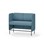 Modulsofa Adapt 120 lav rygg sidepaneler sh65 h108